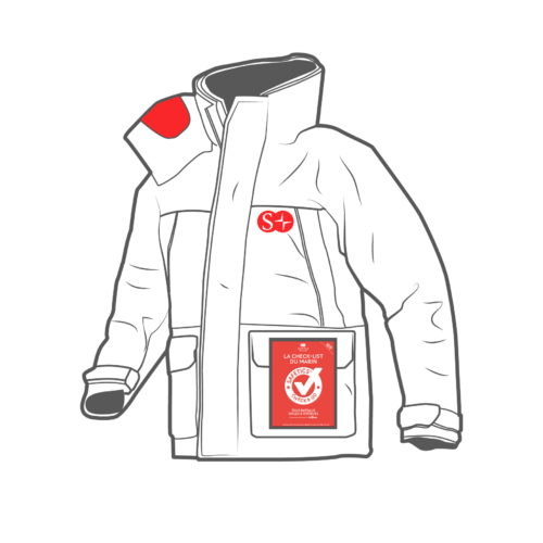 Manteau safetics, check list du marin